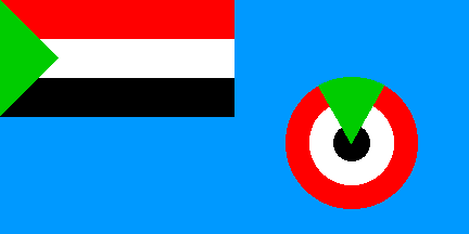 [Air force flag of Sudan, according to Pedersen]